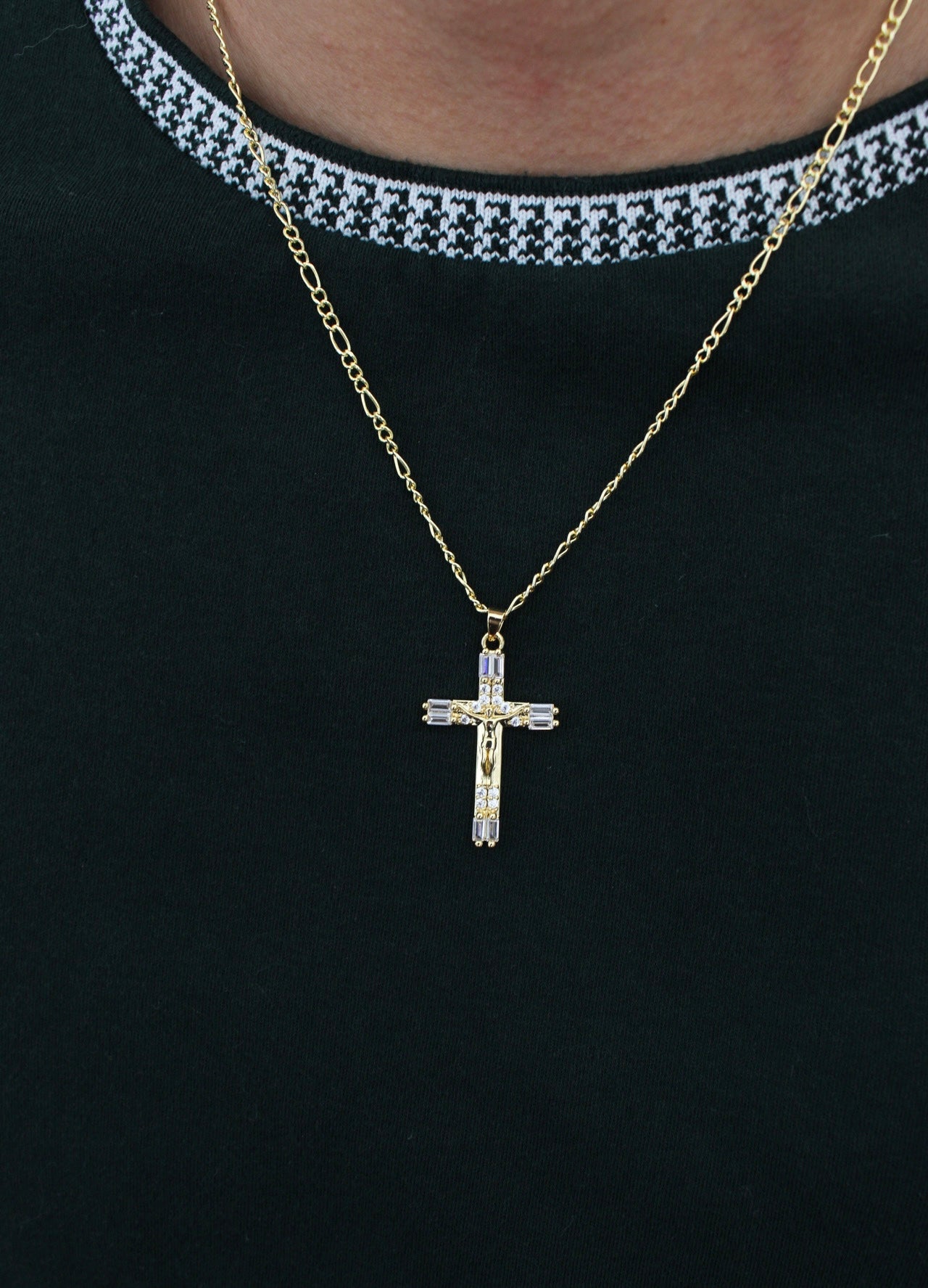 Cross Chain Rupa Double Layered Cross Chain – Chingona's Jewelers