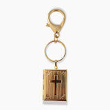 Photo Jesus Locket Book Key Chain