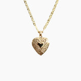 Self Love Heart Photo Locket Necklace