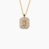 Our Lady Square Necklace