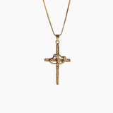 Two Inlove Heart Cross Necklace