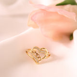 Gold Plated Mommy Ring