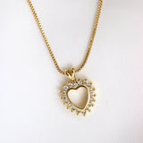 Mini Amor Gold Plated Necklace