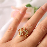 Gold Plated Mommy Ring